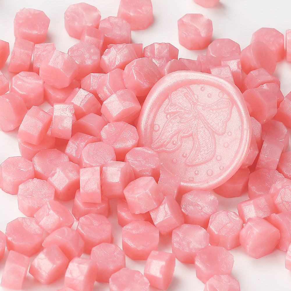 100 PCS Octagon Wax Seal Beads H32