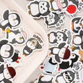 46 Pcs Penguin Stickers