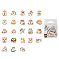 46 Pcs Hamster Stickers CSMMD