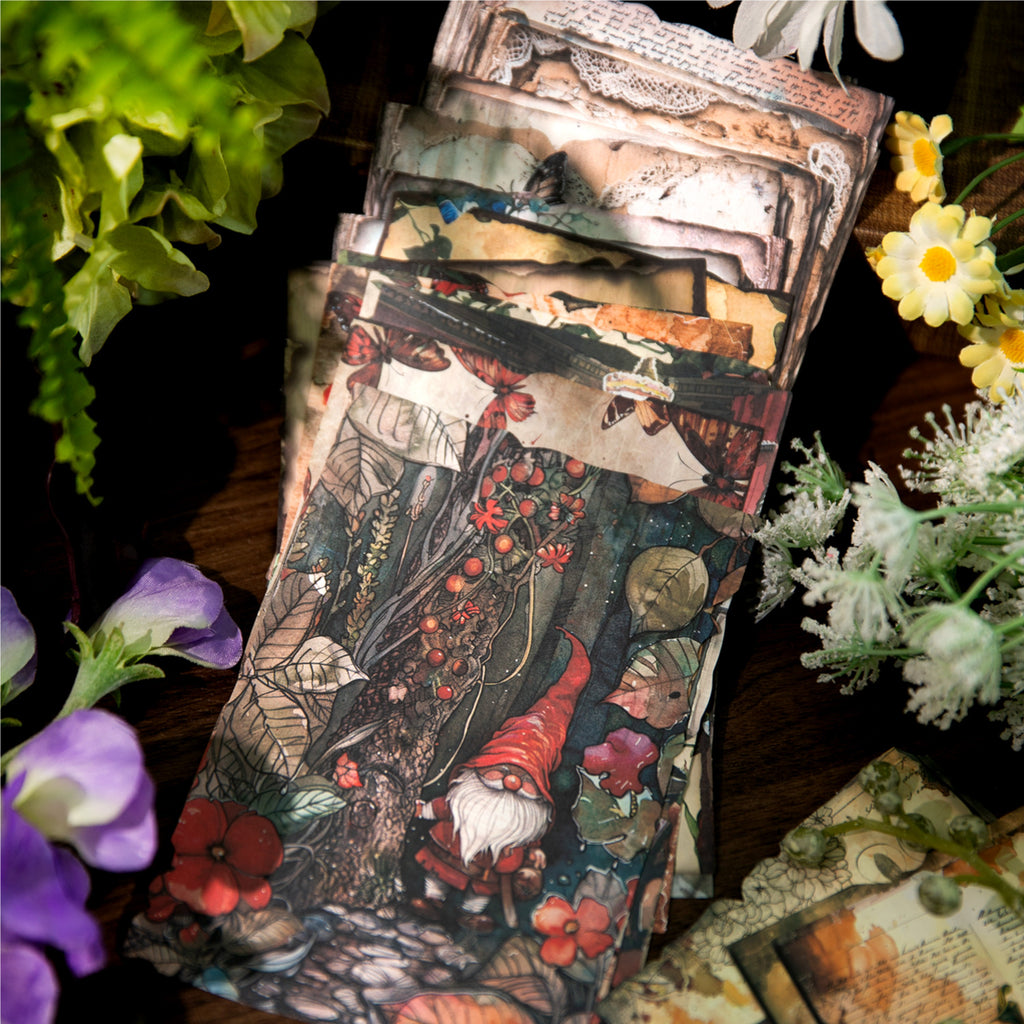 30 Sheets Vintage Junk Journal Paper JRMJ