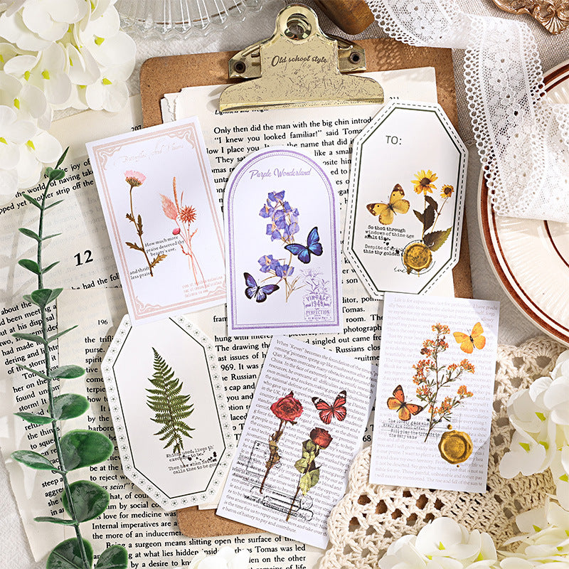 3 Pcs Plant Transfer Stickers SJFH
