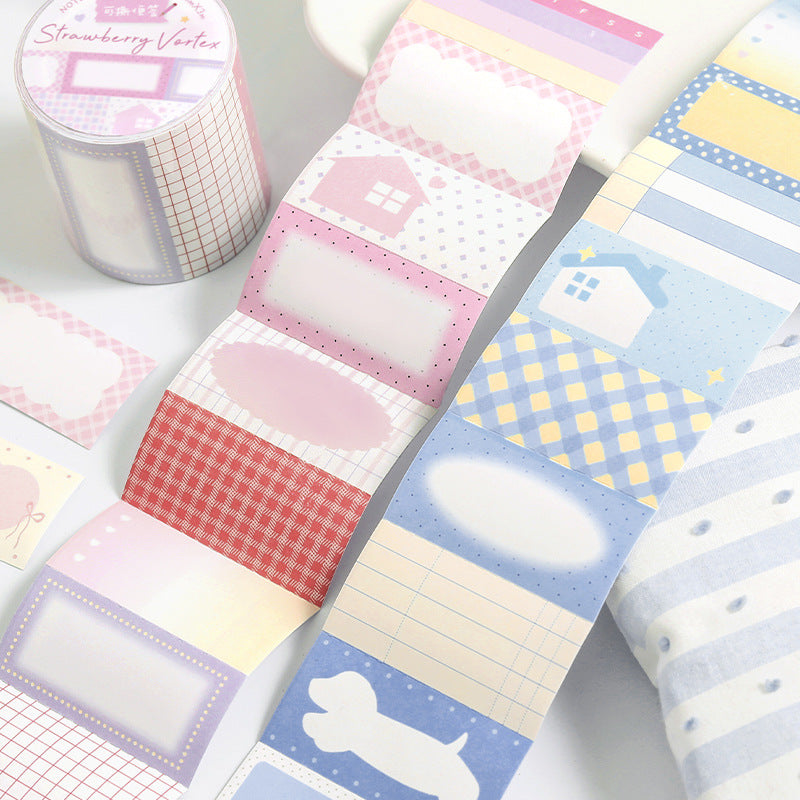 Pastel Korean Style Writeable Washi Memo Tape - Dream Bubble