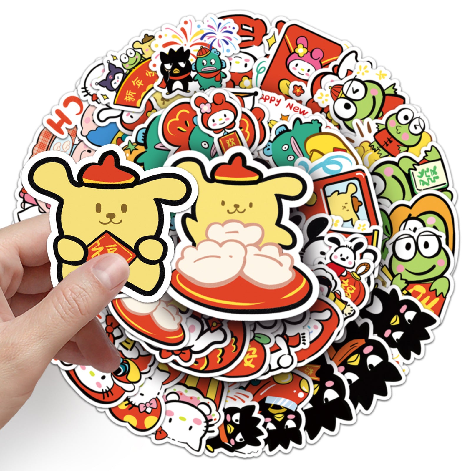 50Pcs Kawaii Waterproof Vinyl Stickers SRO117
