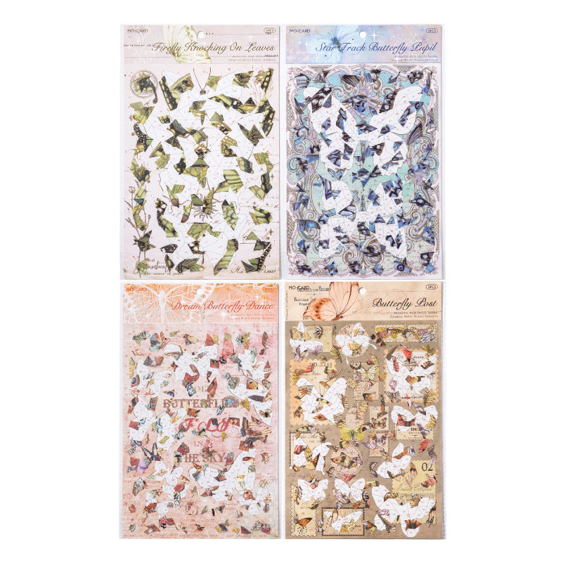 Buttefly Theme Diy Puzzle  Stickers HDYJ