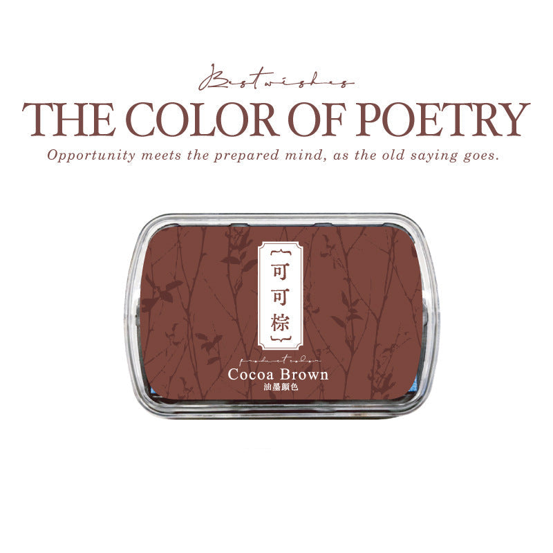 Muted Tone Craft Inkpad - Cocoa Brown