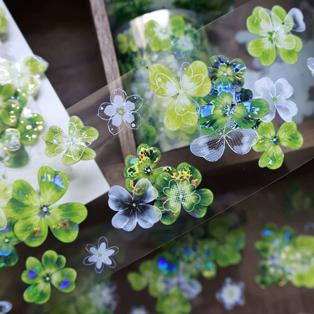 Floral Decorative Tape Rolls- Summer Forest Isle