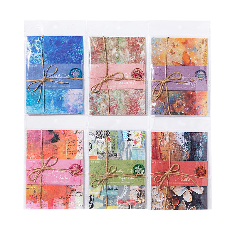 20 Pcs Color Art Theme Scrapbook Paper CSYSSD