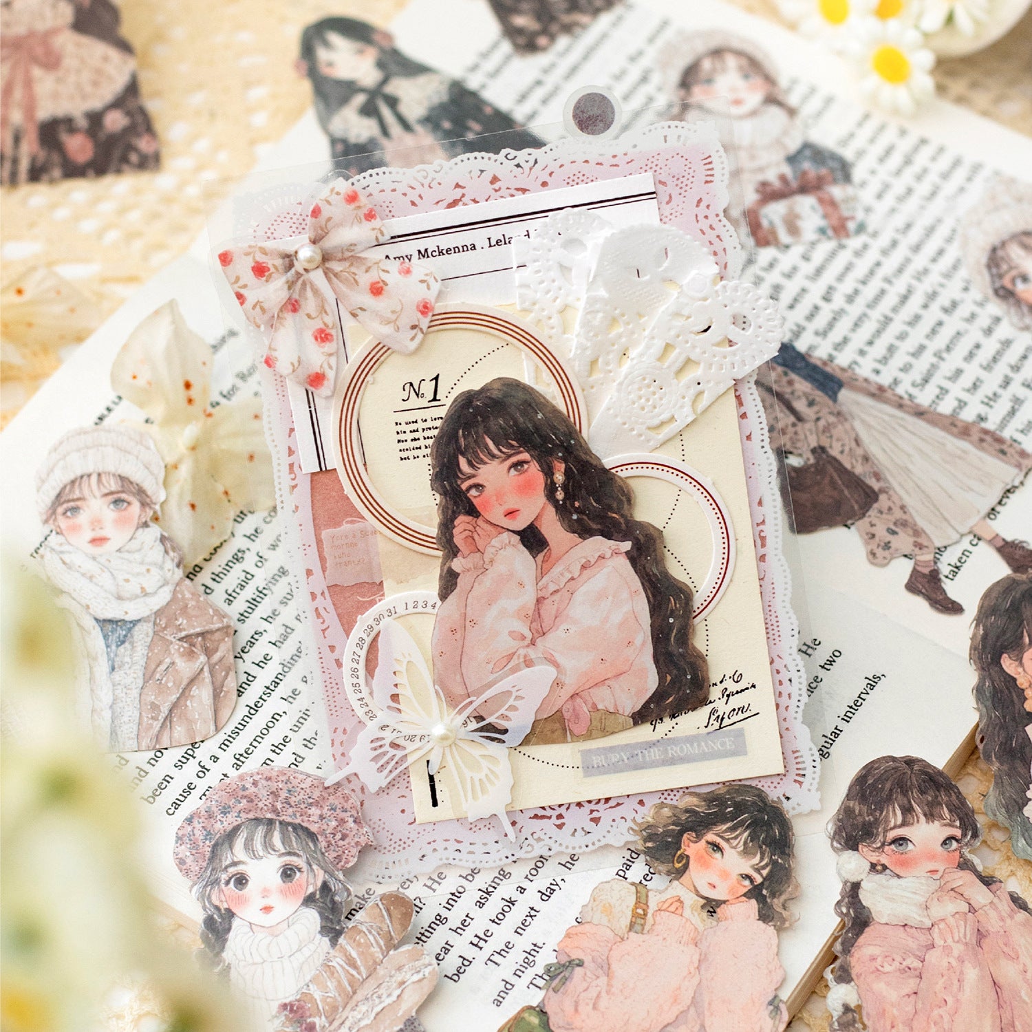 100 Pcs Fashion Boy Girl Stickers DRXP