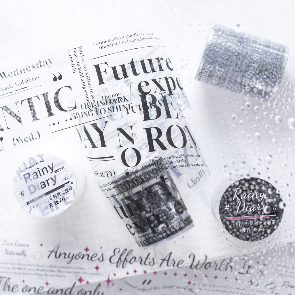 1 Roll Word Quote PET Tape XYRJ