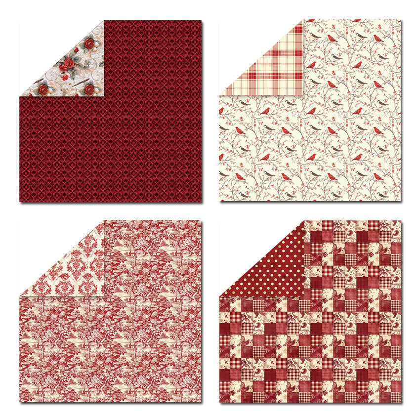 12 inch Scrapbook Paper Pad JYY076