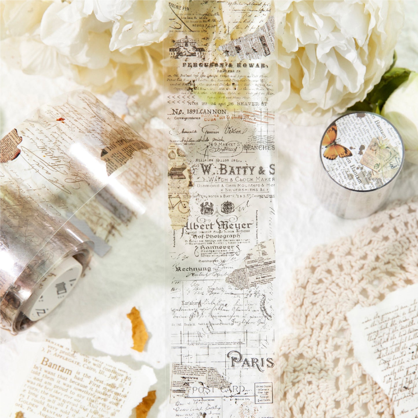 1 Roll Vitnage Journal PET Tape YLJY