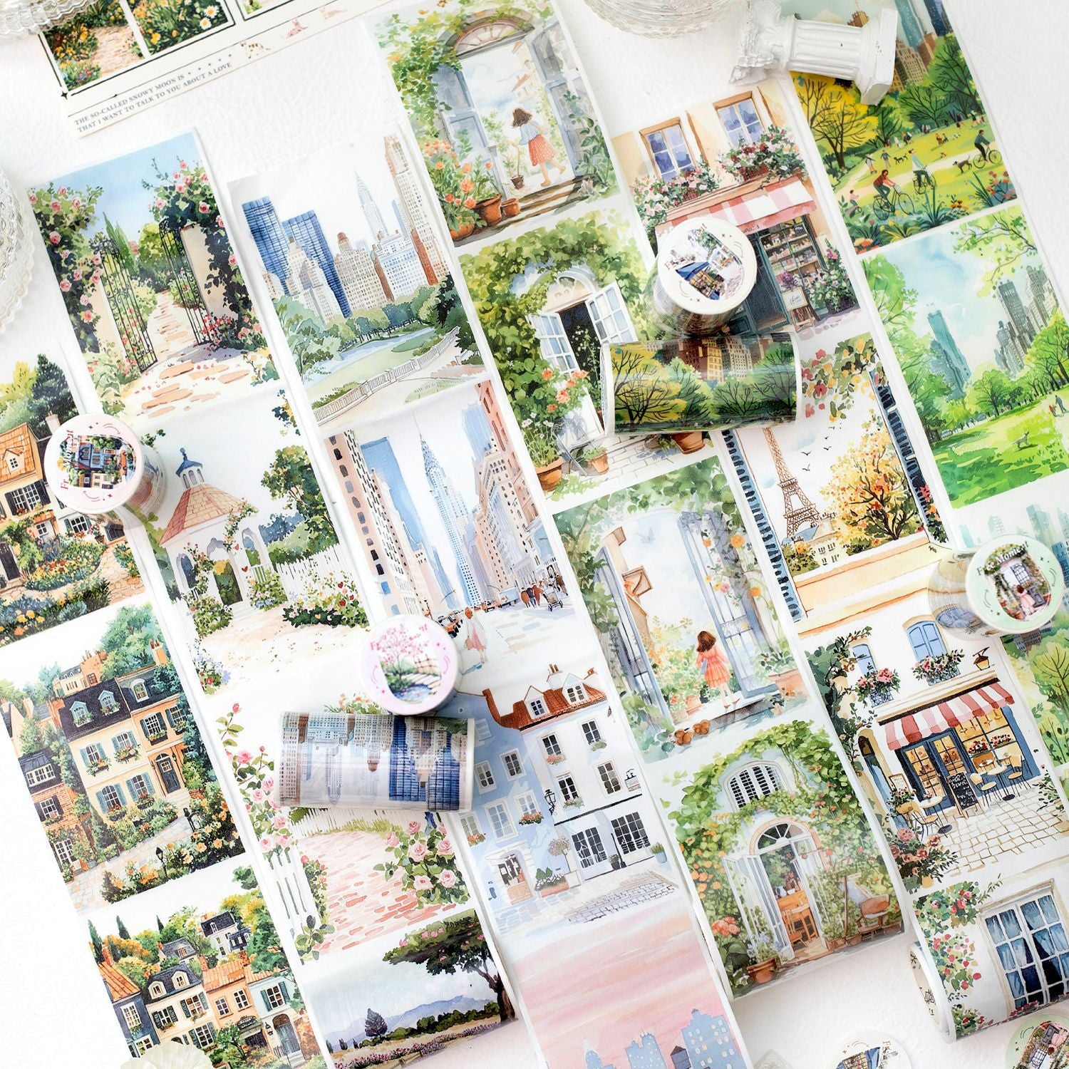 1 Roll City Landscape Washi Tape ZYSJ