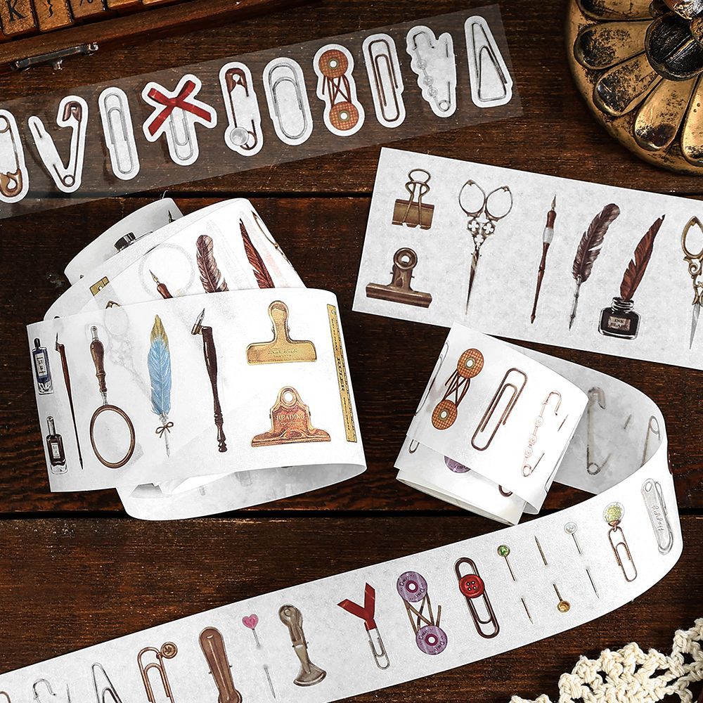 1 Roll Wax Seal Stationery Planner Sticker Tape JYGD