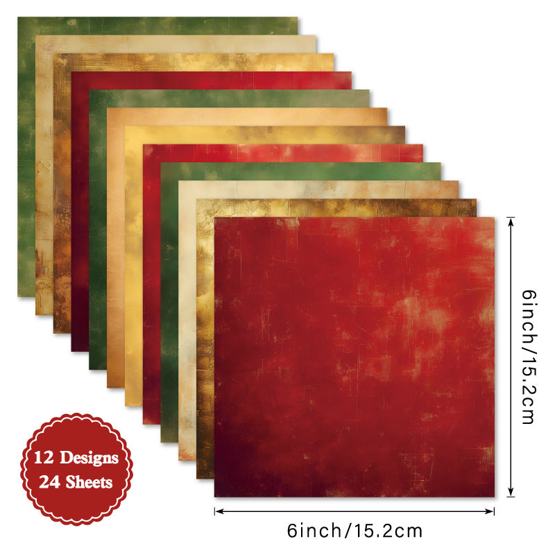 6 inch Tales Color Scrapbook Paper Pad SKP548