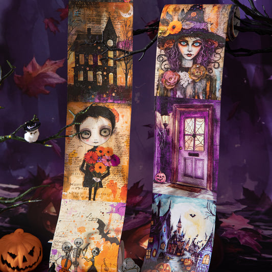 1 Roll Halloween Theme Washi Tape KETXZ