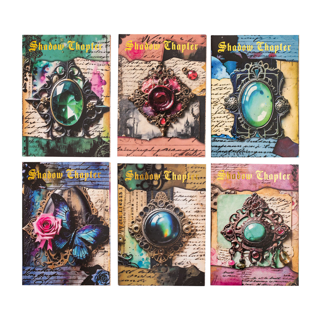 30 Pcs Gothic Vintage Scrapbook Paper AYPZ