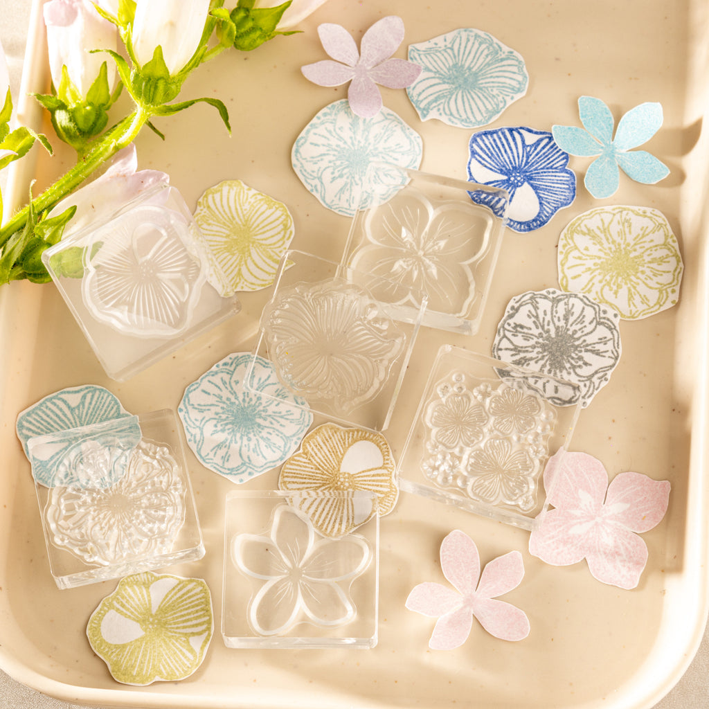 Silicone Flower Stamp WNZF