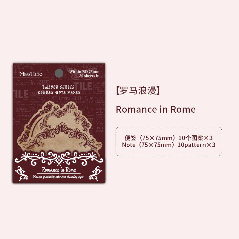 30 Pcs Vintage Notepad HYNH