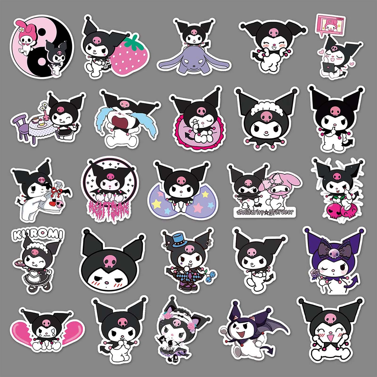 50Pcs Kawaii Waterproof Vinyl Stickers SRO138