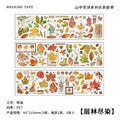 3 Pcs Plant PET Stickers SZXS