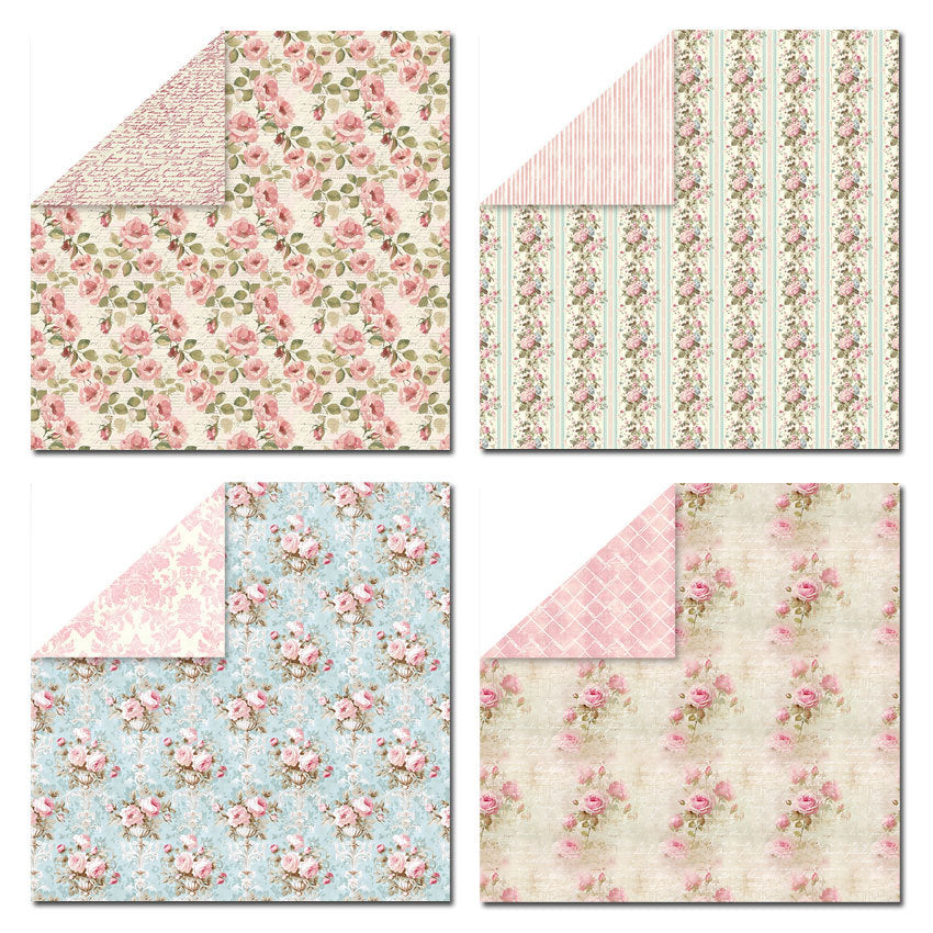 12 Inch Scrapbook Paper Pad for Craft PA075