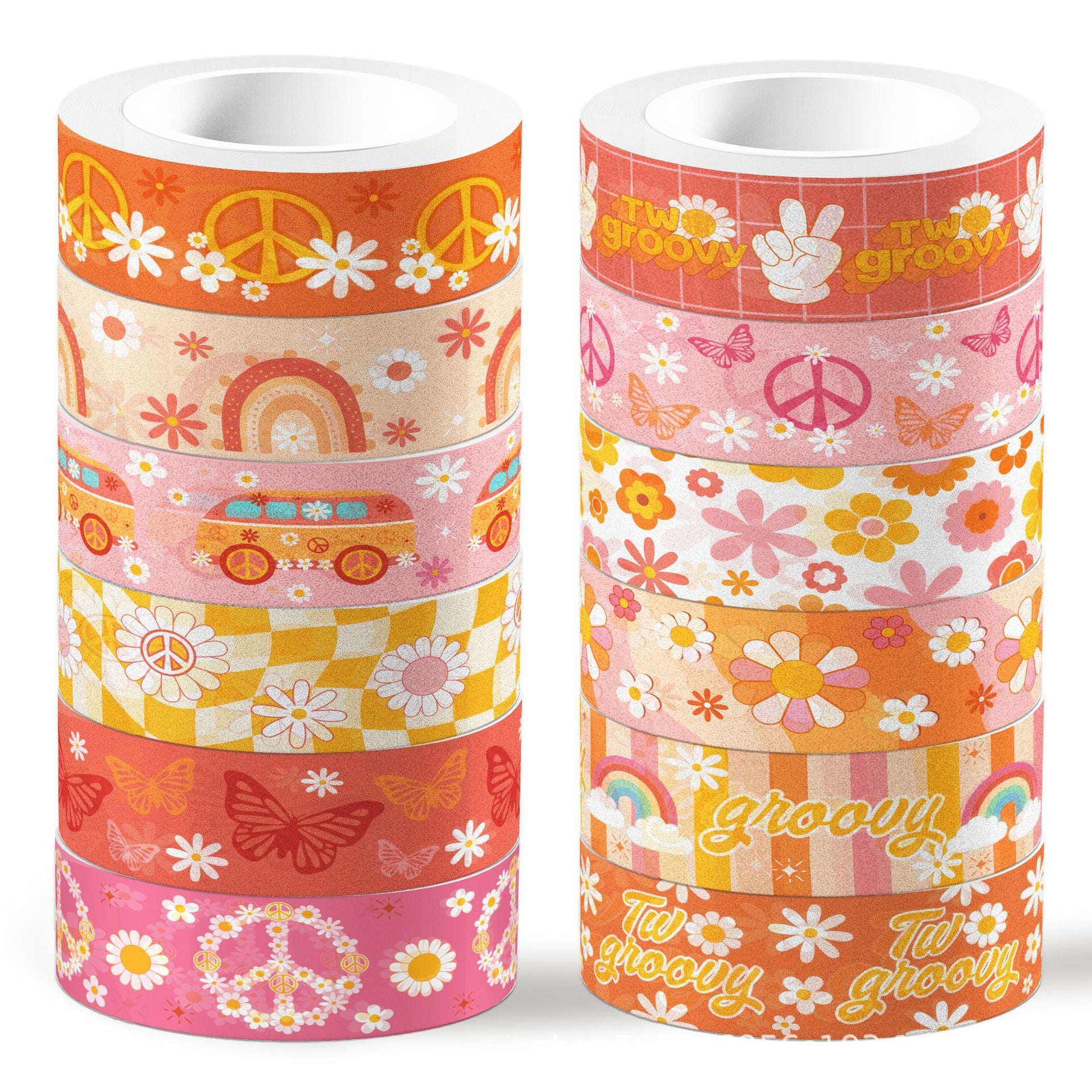 12 Roll Washi Tape Set ZH010