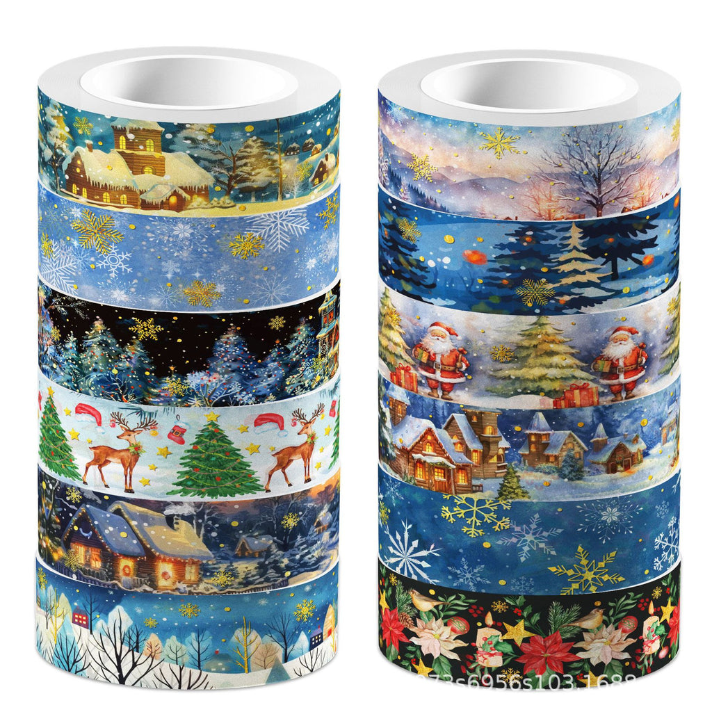 12 Roll Washi Tape Set ZH076