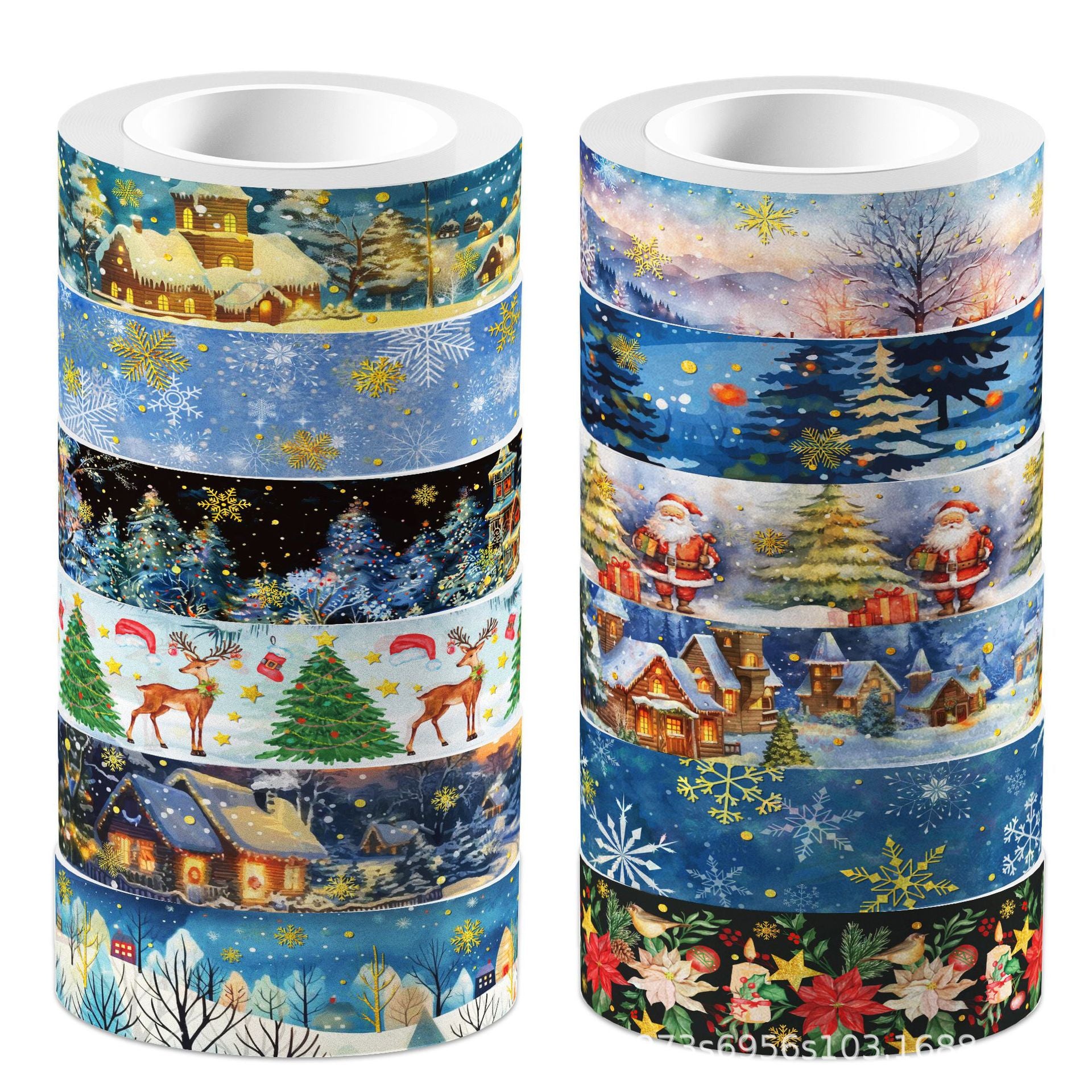12 Roll Washi Tape Set ZH076
