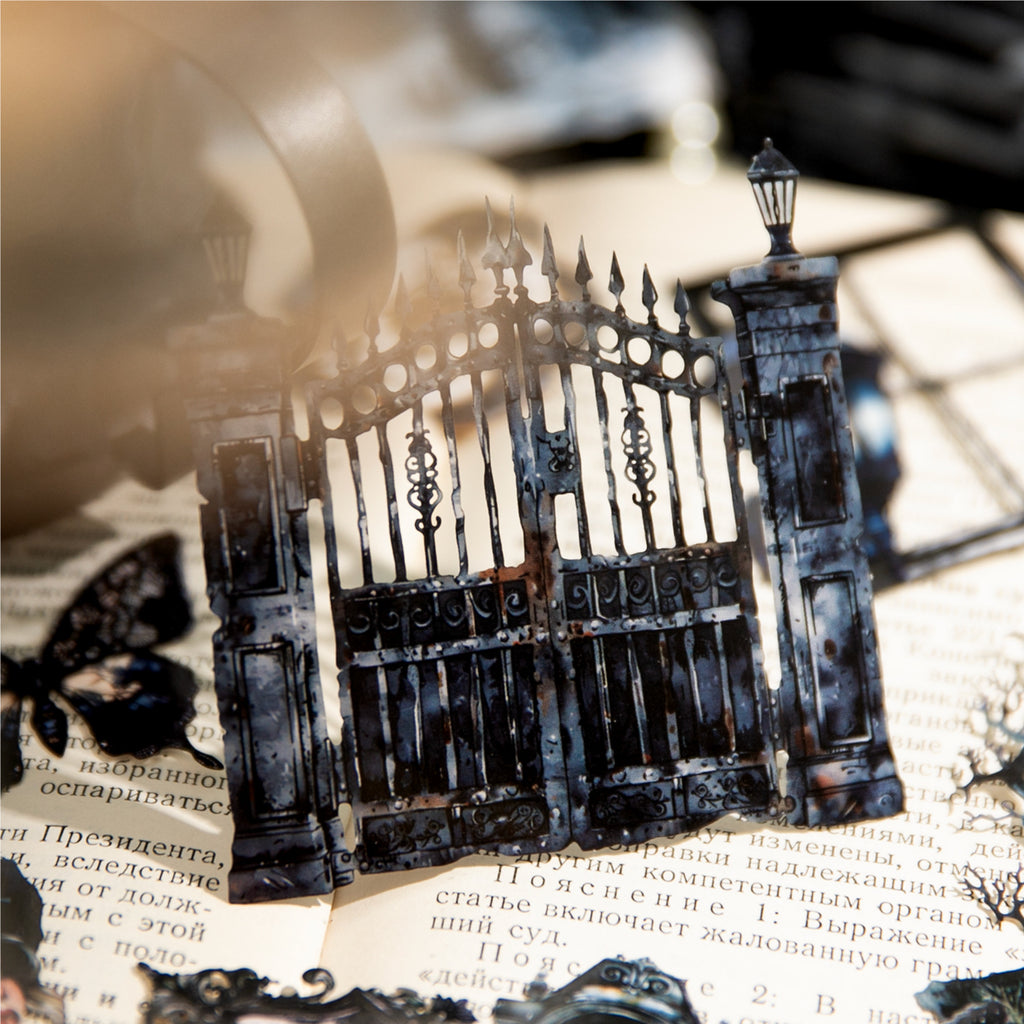 20 Pcs Gothic Magic Manor Stickers ZYDSY