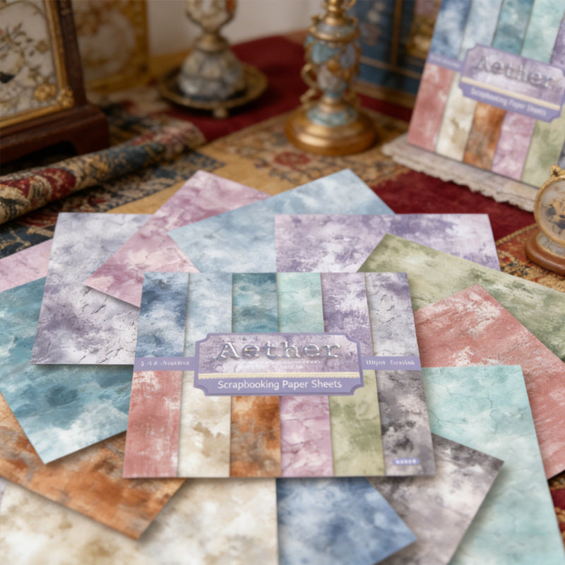 6 inch Aether Scrapbook Paper Pad SKP041