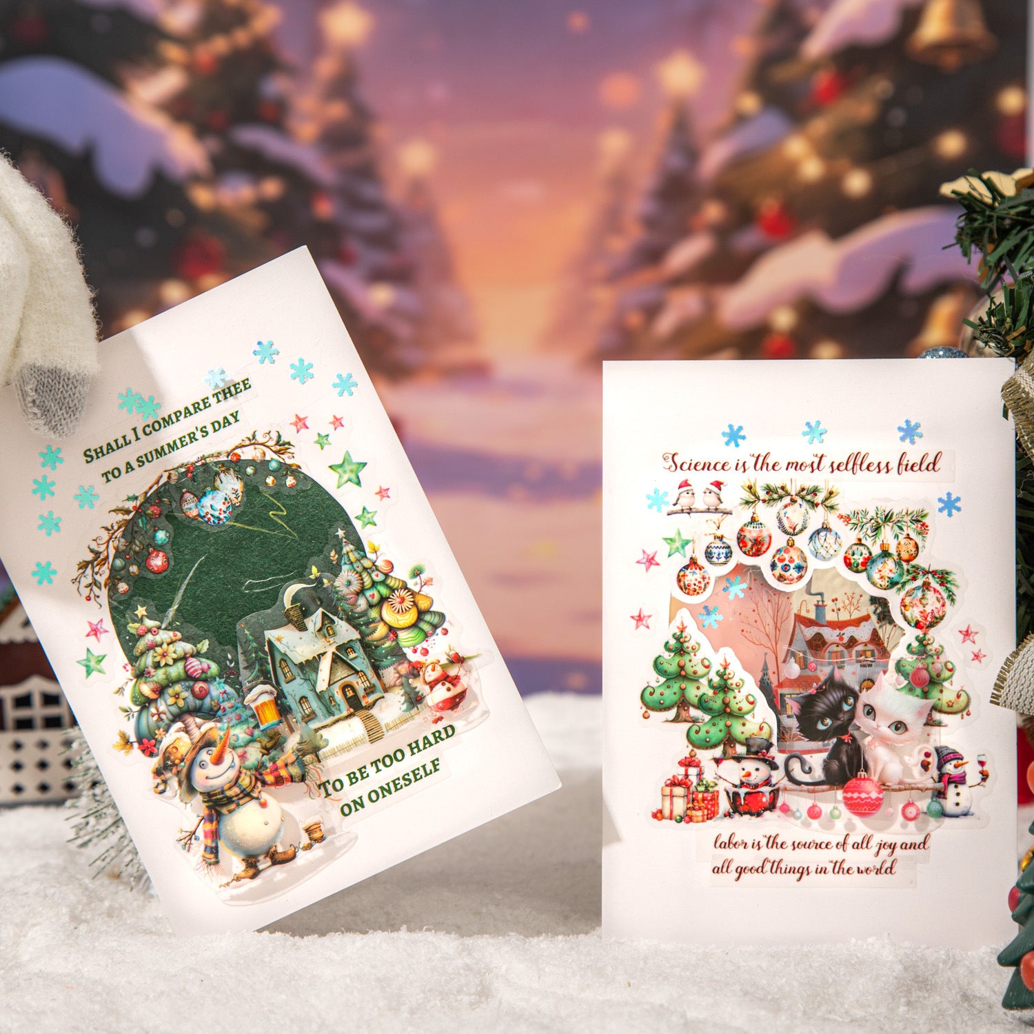 1 Roll Christmas Theme Washi Tape QYSDY