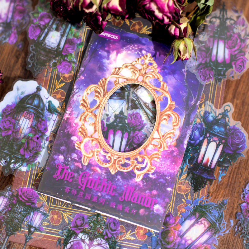 20 Pcs Gothic Style PET Stickes GTZY