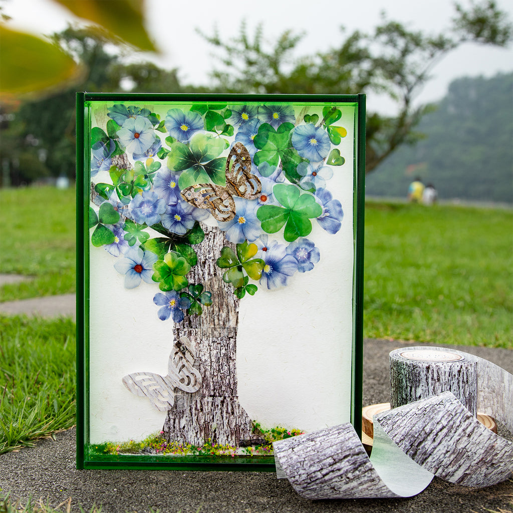 1 Roll Tree Texture Washi Tape LJWL