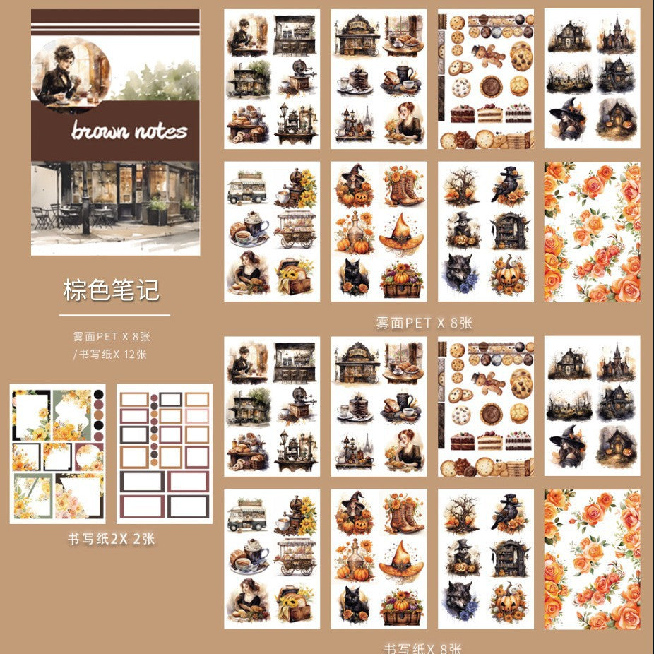 A5 Mixed Material Sticker Book TZH102