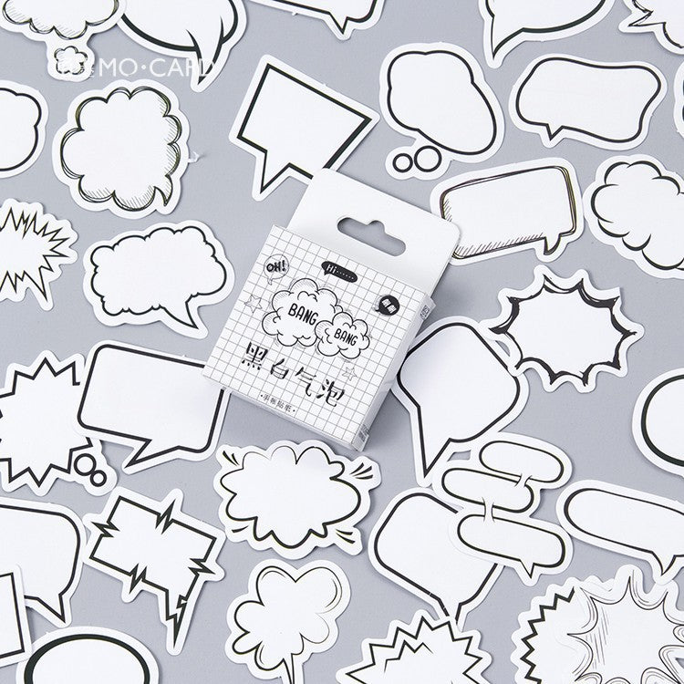 45 Pcs Dialog Stickres HBQP