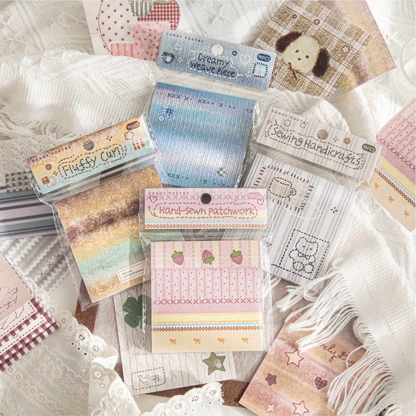 90 Sheets Cute Kawaii Notepad Paper BYSZS