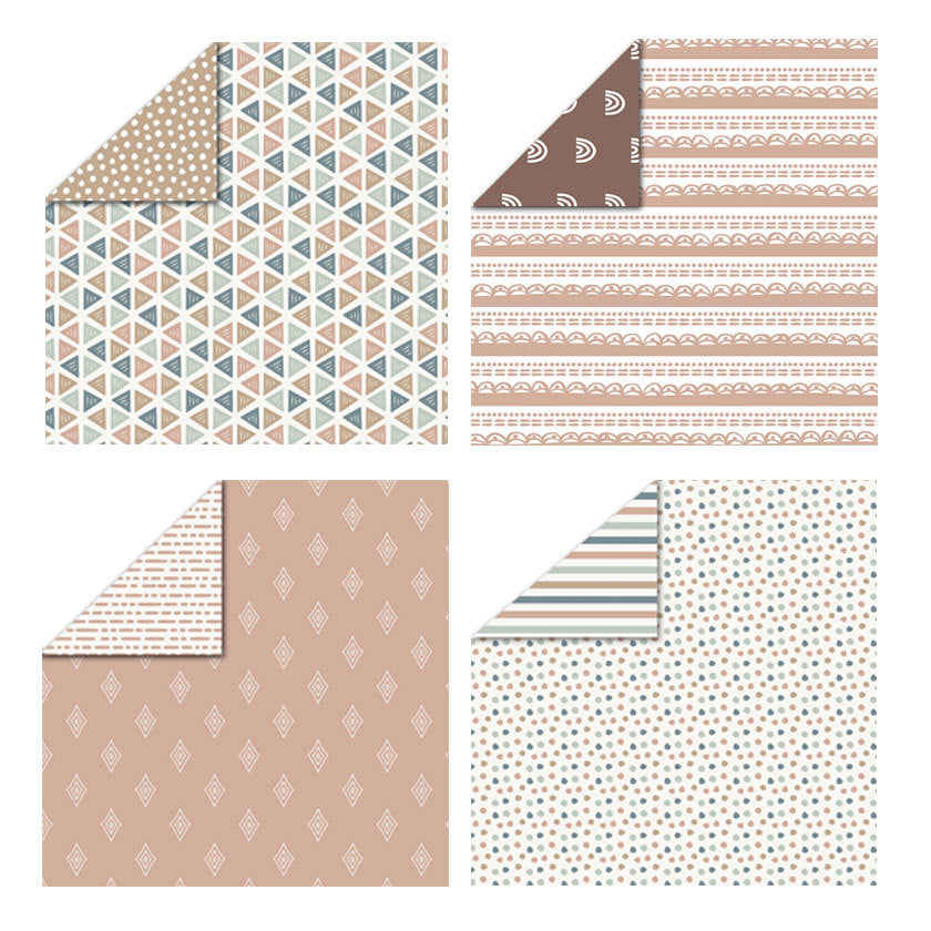12 inch Scrapbook Paper Pad JYY063