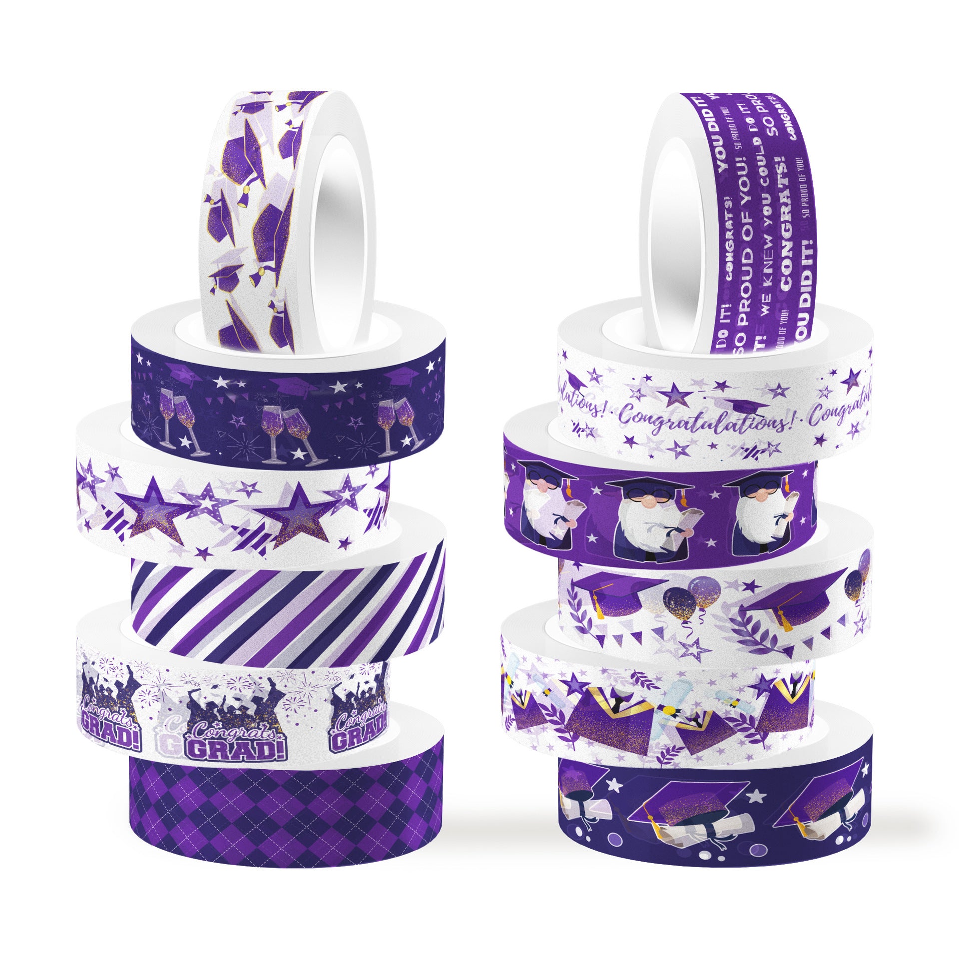 12 Roll Washi Tape Set ZH048