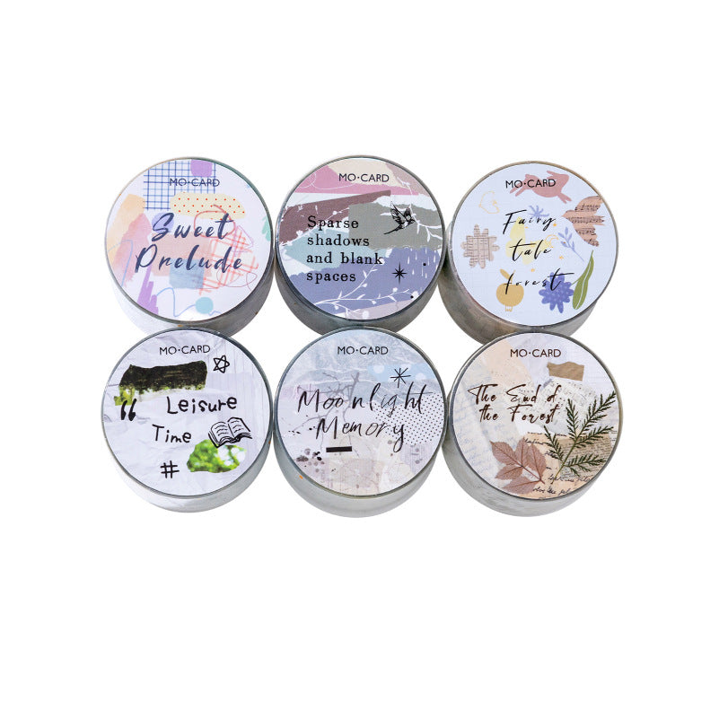 1 Roll Collage Themed PET Tape PTSY