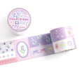 Fairytale Patchwork Kawaii Zakka Washi Tape - Flower Dream