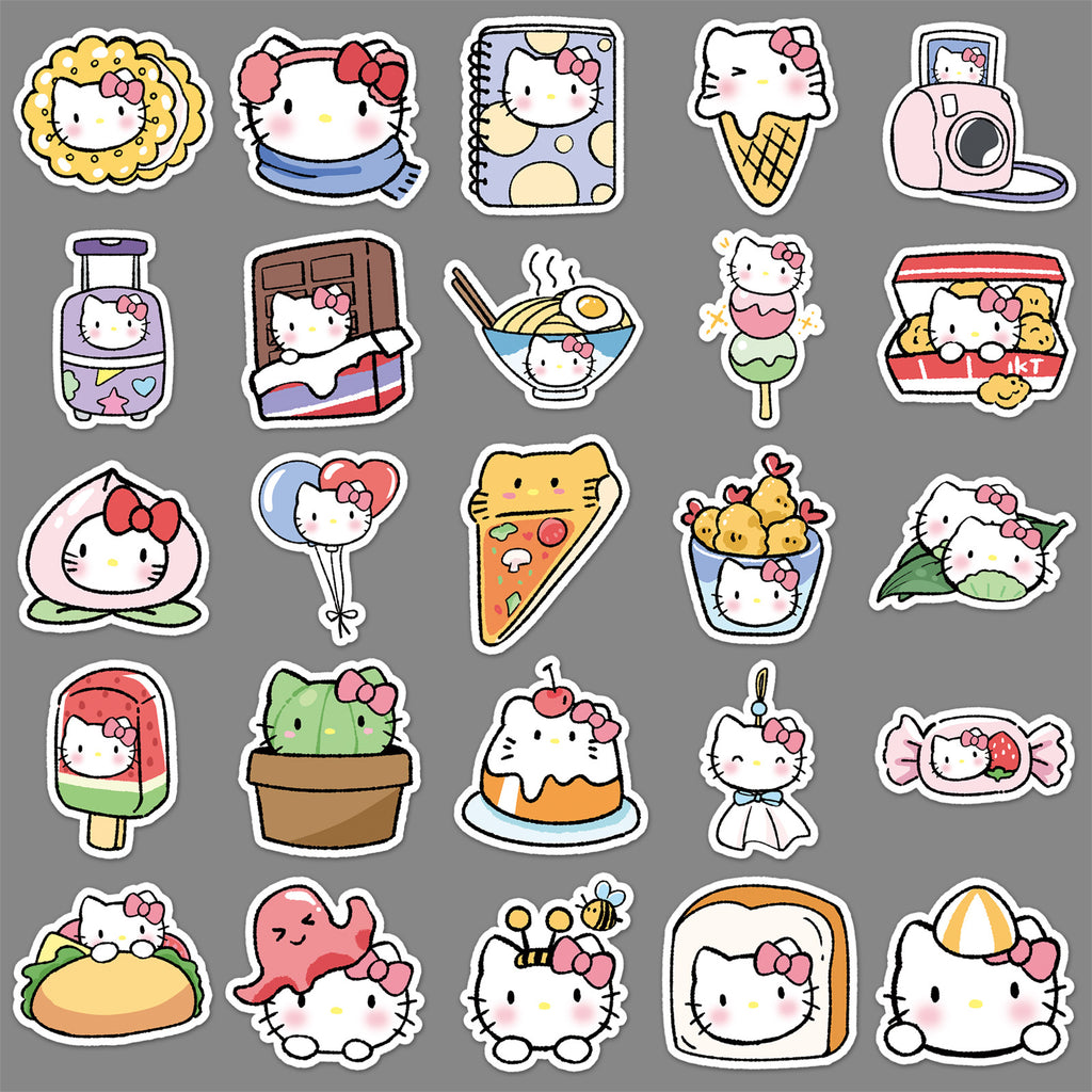 50Pcs Kawaii Waterproof Vinyl Stickers SRO130