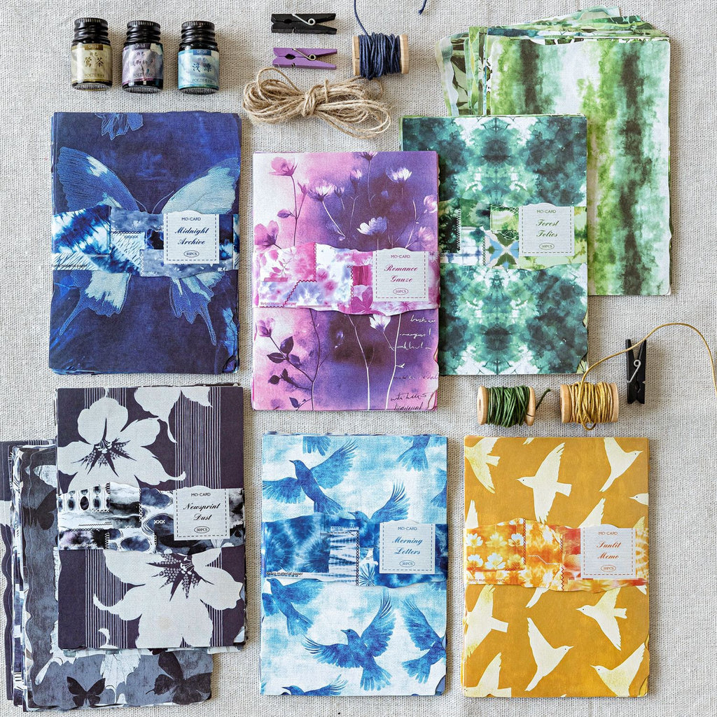 30 Pcs Fantasy Color Journal Paper ZJZR
