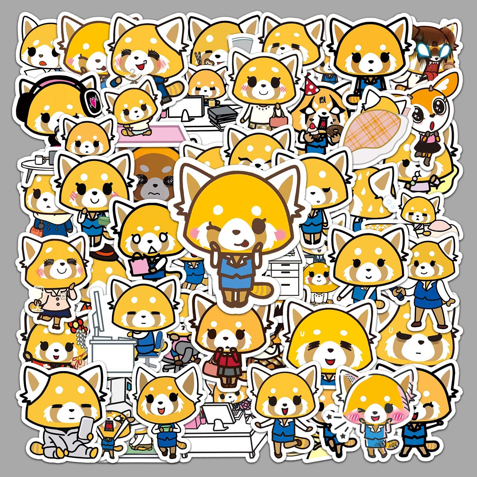 50Pcs Kawaii Waterproof Vinyl Stickers SRO114