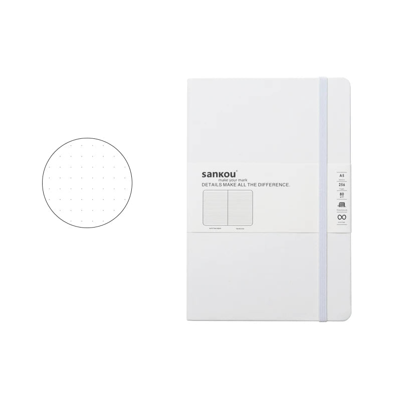 A5 Hardcover Notebook - White