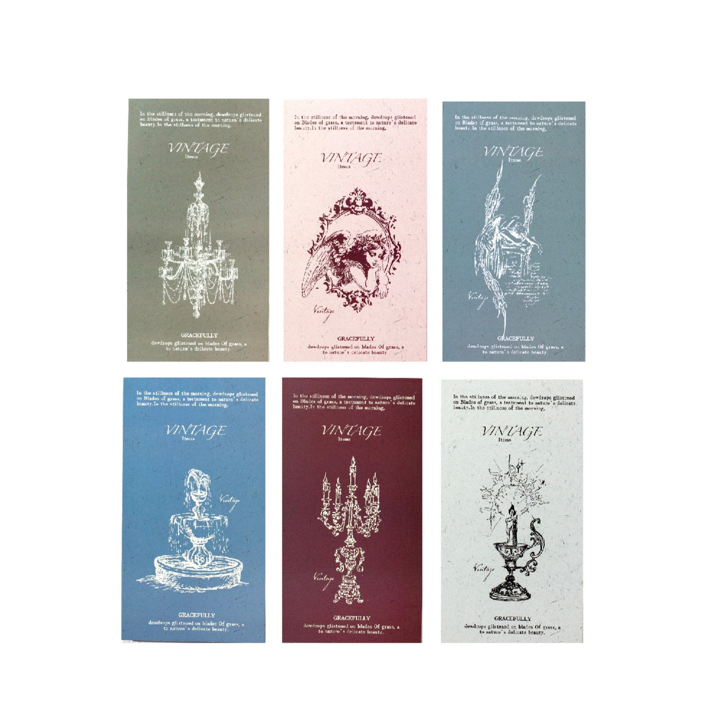 30 Sheets Basic Vintage Journal Paper HWMJ