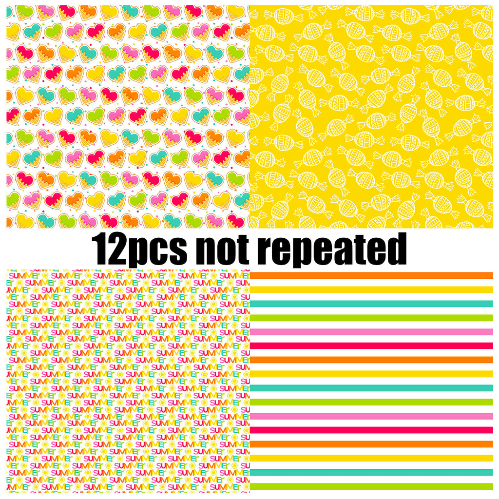 6 inch Summer Scrapbook Paper Pad PA319
