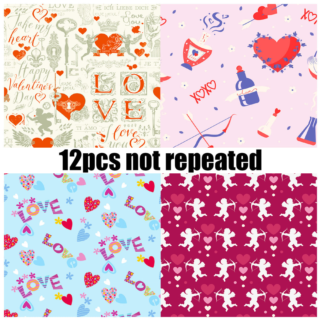 6 inch Valentine's Day Scrapbook Paper Pad PA771