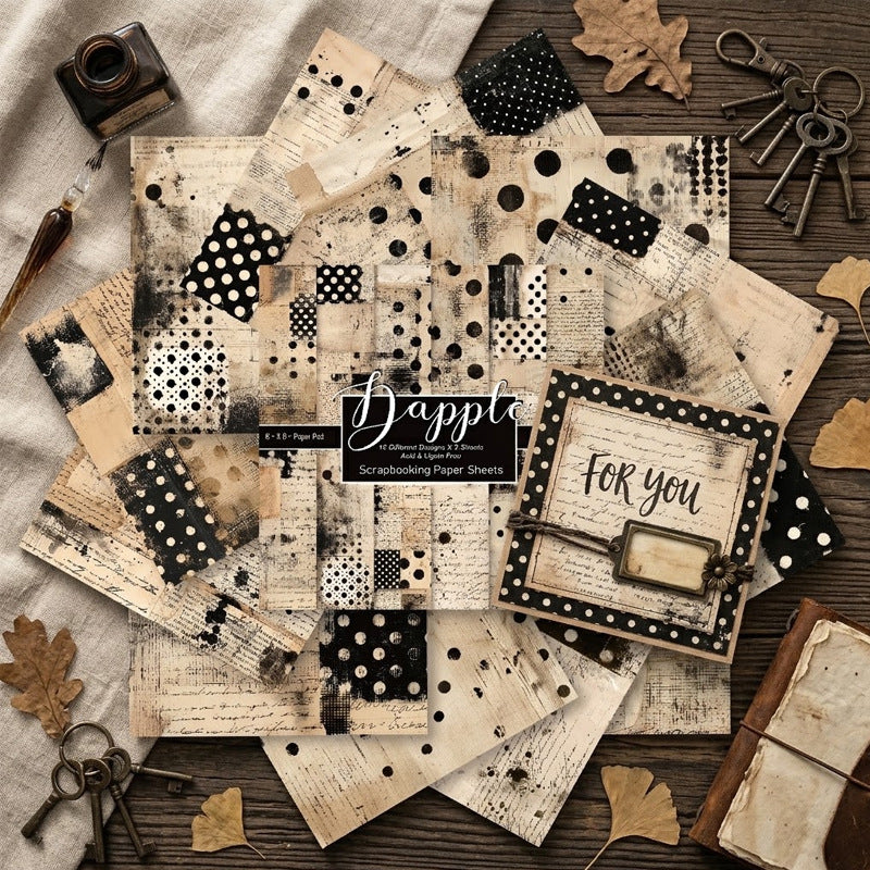 6 inch Scrapbook Paper Pad SKP017B