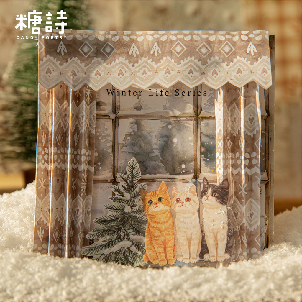 30 Sheets Vinter Themed Journal Paper MYQD