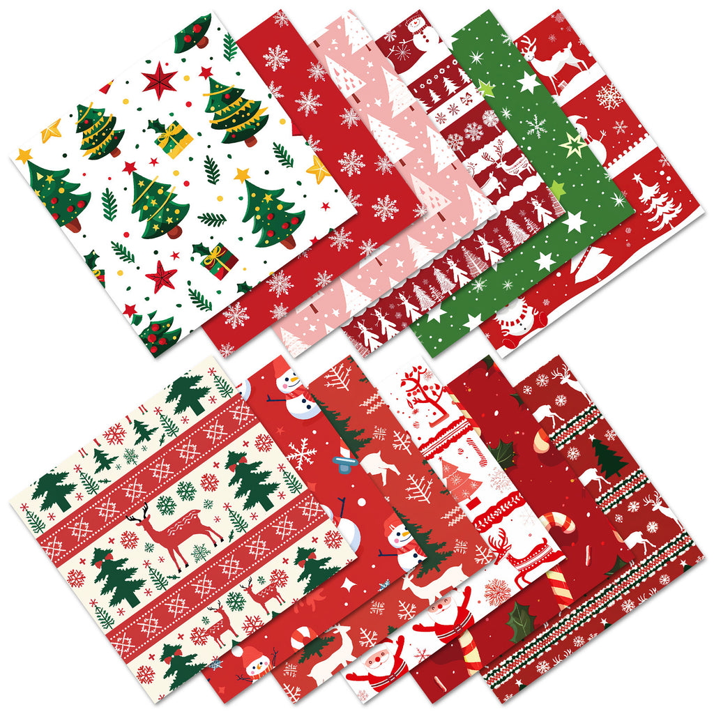 6 inch Christmas Scrapbook Paper Pad PA148